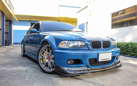 BMW M3 E46 Blue BBS CH-R | Wheel Front