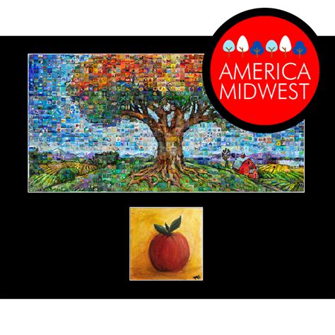 America Connects Mural 1 TILE CUTOUT MAT + FREE PRINT – Global Roots ...