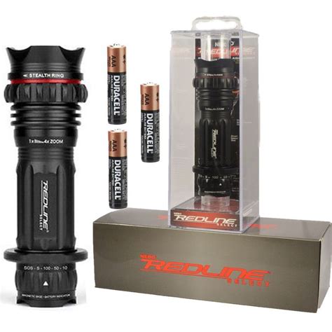 NEBO Redline Select 5620 LED Flashlight 2950 LUX Smart Select Dial w ...