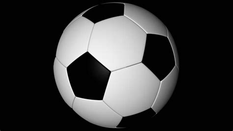 High Resolution Soccer Ball Spinning. Stock Footage Video (100% Royalty ...