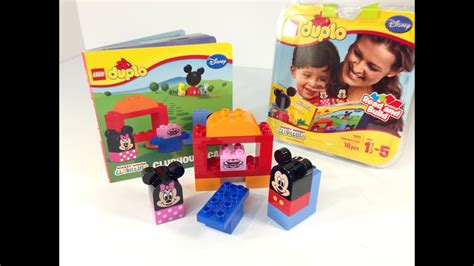 LEGO DUPLO 10579 Disney's Mickey Mouse Clubhouse Cafe - YouTube