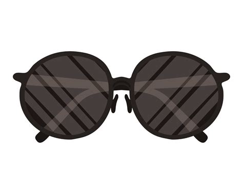 black elegant sunglasses accessory 10849041 Vector Art at Vecteezy