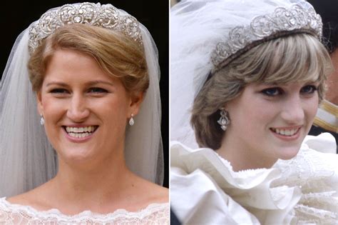 Princess Diana's Wedding Tiara Worn by Niece at Nuptials