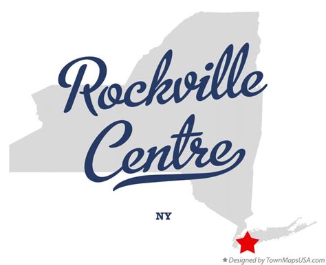 Map of Rockville Centre, NY, New York