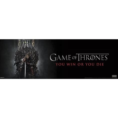 Game of Thrones - Sean Bean - 30x91,5cm - Cdiscount Maison