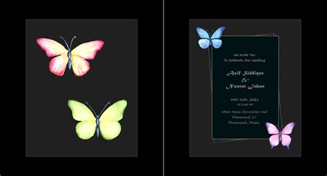 Animated Wedding Card Design--Online Based on Behance