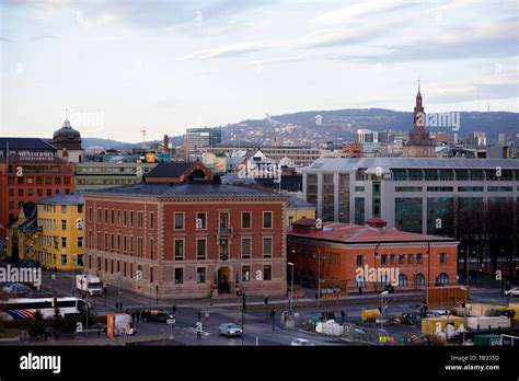 Skyline of Oslo Norway Stock Photo - Alamy