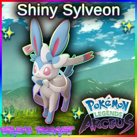 Shiny Sylveon alpha best Stats // Pokemon Legends: Arceus - Etsy