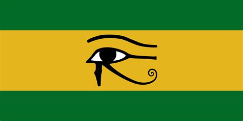 Ancient Egypt Flag (fictional) : r/vexillology