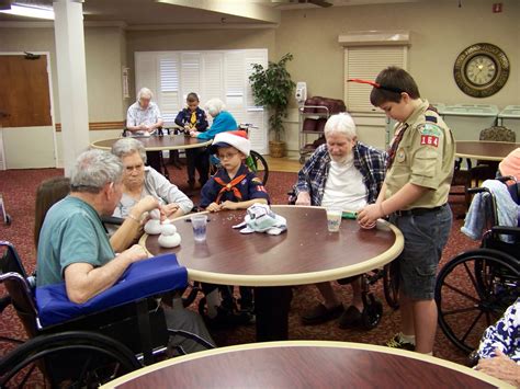 Cub Scout Pack 164: Landmark Nursing Home Visit