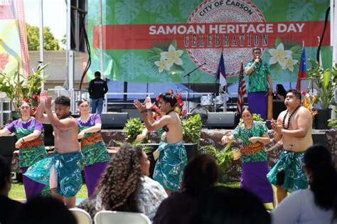 Carson celebrates Samoan Heritage Day with flags, dancing, community – Daily Breeze