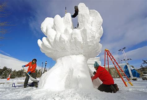 The Breckenridge International Snow Sculpture Championships, Part 1 ...