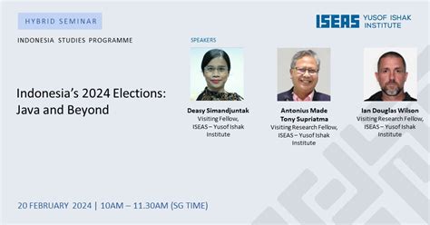 Webinar: Indonesia’s 2024 Elections: Java and Beyond - Center for ...