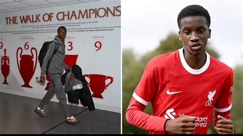 Who is Trey Nyoni? The 16-year-old named on the Liverpool bench vs Brentford - Liverpool ...