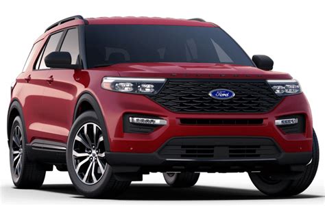 New 2023 Ford Explorer St Line