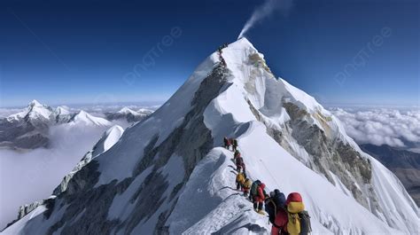 The First Team Of Mt Everest Climbers Reached The Summit Of Mount ...