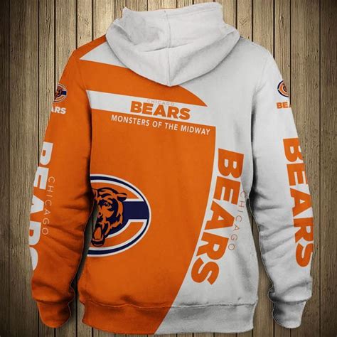 Chicago Bears Hoodies Sale With Hooded Long Sleeve | Chicago bears ...