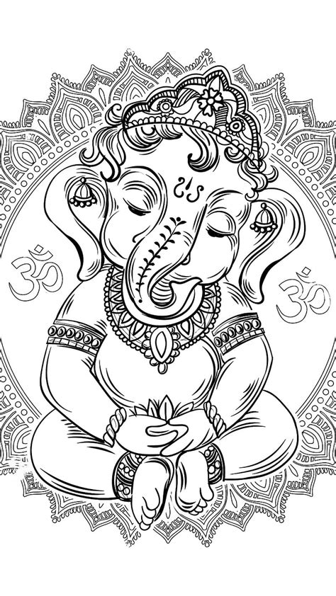 Update 79+ ganesh ji sketch painting - seven.edu.vn