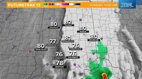 Severe storm risk Sunday for central Indiana | wthr.com