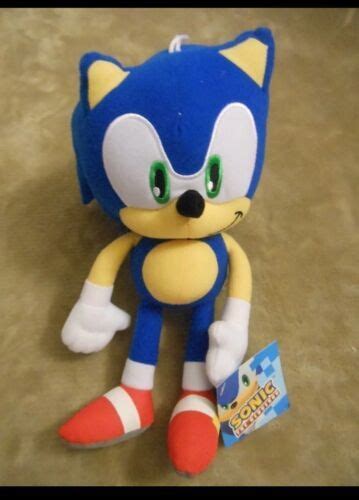 NEW! Sonic the Hedgehog Plush (12" Sonic) Official License Toy Factory NWT | #4623919333