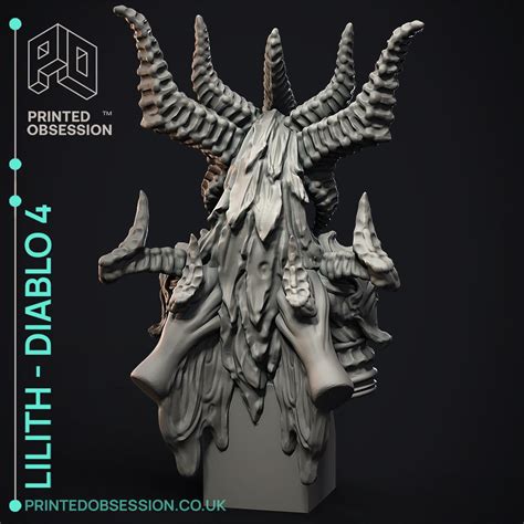 Lilith - Diablo 4 - Fan Art - 3D model by printedobsession on Thangs