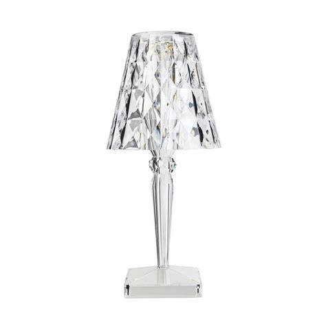 Big Battery Table Lamp - Crystal / Dimmer | Lampade da tavolo, Lampade ...