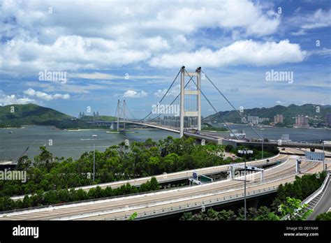 Tsing Ma Bridge Stock Photo - Alamy