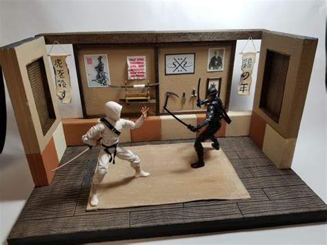 Dojo - Custom Action Figure Diorama (G.I. Joe) Custom Diorama / Playset