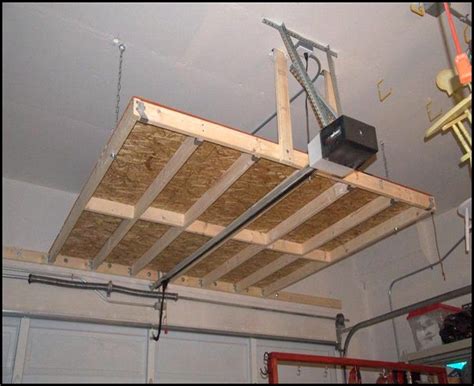 Build Your Own Garage Ceiling Storage - Ceiling Ideas