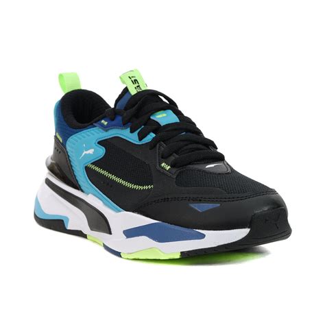 Puma Men's RS-Fast Limiter Black/Scuba Blue/White Sneakers 38504305 ...