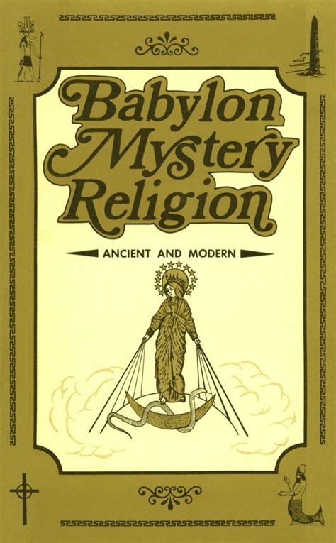 Babylon mystery religion (r.woodrow)