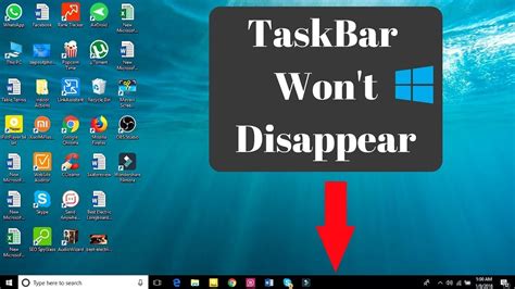 HOW TO FIX TASKBAR STILL SHOW IN FULL SCREEN YOUTURE OR ANY VIDEO PLAYER , FIX TASKBAR - YouTube