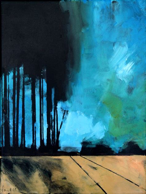 Forest Edge Acrylic painting by Paul West | Artfinder