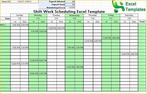 Free Scheduling Calendar Template Of Call Schedule Template Excel ...