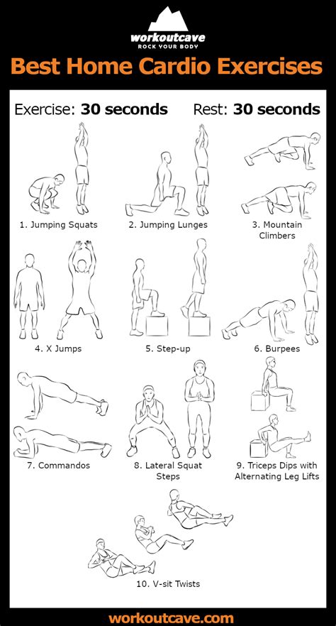 List Of Great Cardio Workouts | EOUA Blog