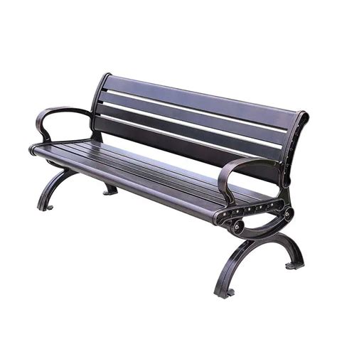 MODERN EDGE Metal Garden Bench - Home Land Furnishings