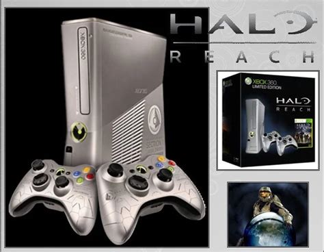 Halo Reach Xbox 360 Console : Amazon Com Replacement Special Edition ...