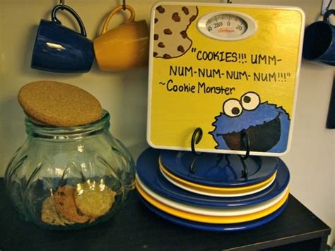 Items similar to Bathroom Scale - Cookie Monster on Etsy