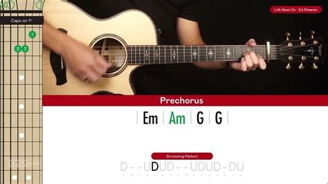 Life Goes On Guitar Cover Ed Sheeran 🎸|Tabs + Chords| - YouTube