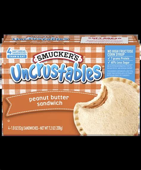 Smuckers Uncrustables Peanut Butter Reviews 2021