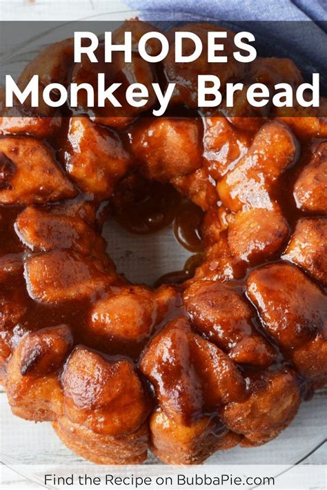 Rhodes Monkey Bread Recipe | Monkey bread, Pumpkin monkey bread, Monkey bread recipes