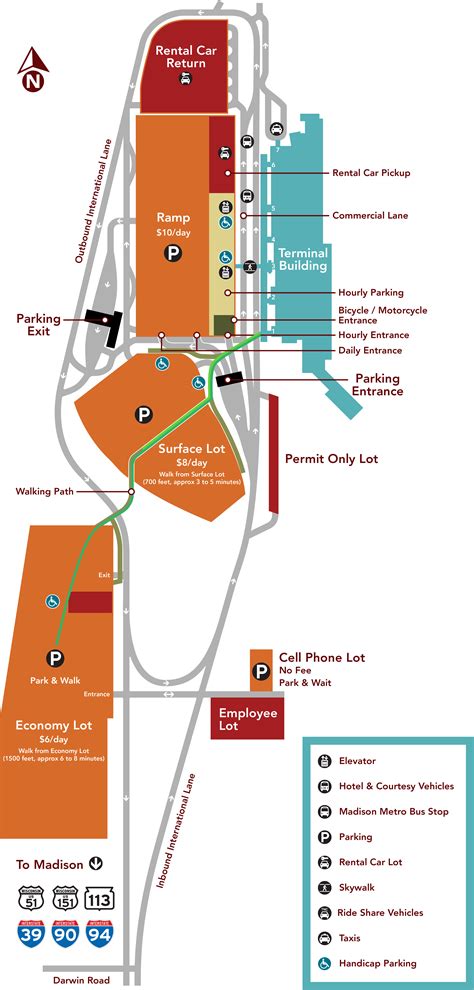 Parking Area Map