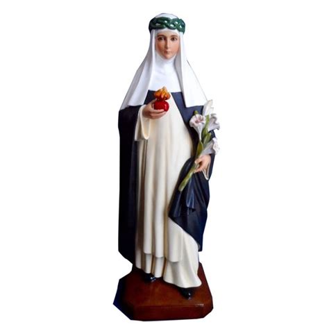 St Catherine Of Siena Statue | Leaflet Missal