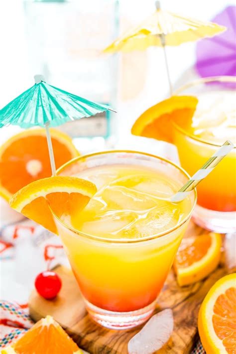 Classic Tequila Sunrise Cocktail Recipe | Sugar & Soul