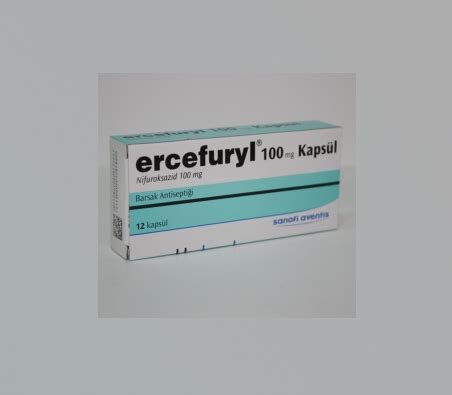 ERCEFURYL 100 mg 12 Kapsül Prospektüsü