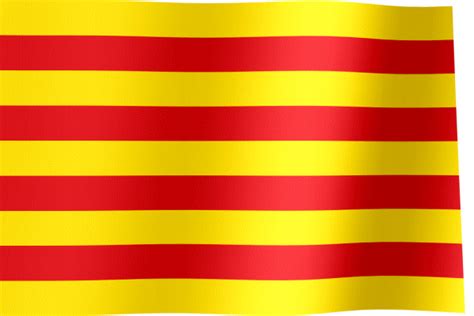 Catalonia Flag GIF | All Waving Flags