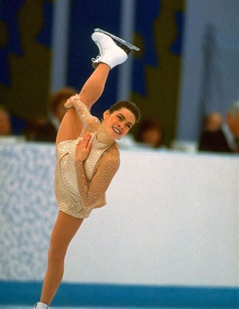 Nancy Kerrigan performing her free skate during the XVll Winter Olympic Games in Lillehammer ...