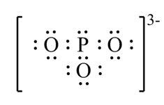 Draw the Lewis structure for PO33-. How many bonds and non-bonding pairs are around the central ...