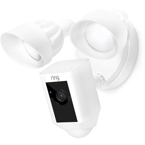 Ring Floodlight Cam (White) 88FL000CH000 B&H Photo Video