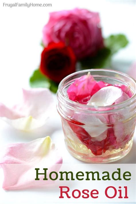 Homemade Rose Oil | Rose oil, Homemade rose water, Rose oil diy